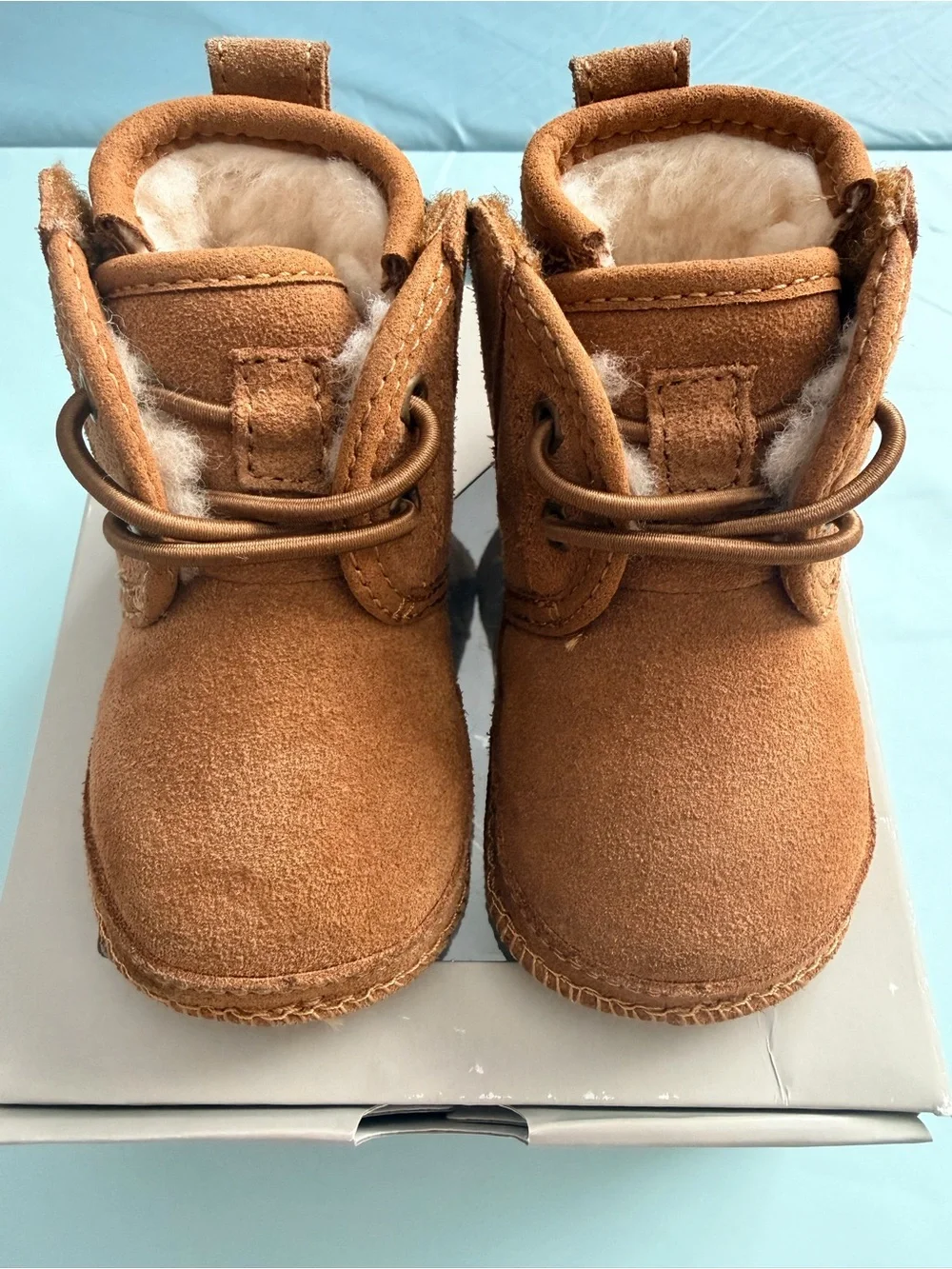 UGG Baby Neumel Boot in Chestnut Size: 1